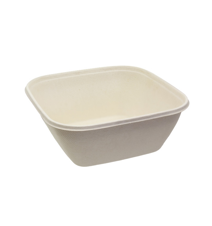 Bol Canne à Sucre 1000ml 170x170x70mm (50 Utés) Bol Canne à Sucre 1000ml 170x170x70mm (50 Utés)