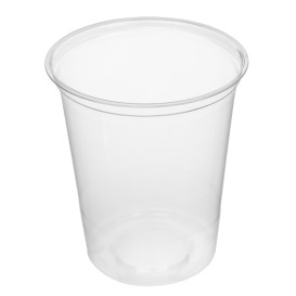 Tub Deli Container PLA transparant Compostable 940ml (500 stuks)