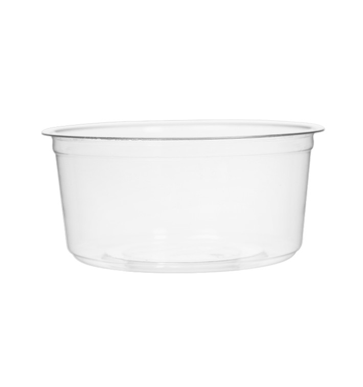 Récipient Compostable PLA Transparent 355ml (50 Utés)