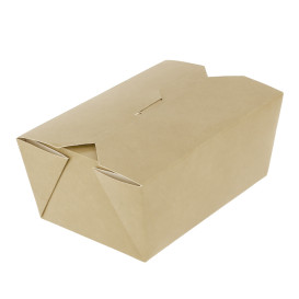 Oosterse Maaltijdbox Kraft 13x8,5x6cm 700ml (45 stuks)