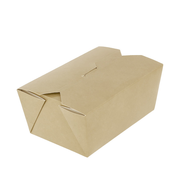 Oosterse Maaltijdbox Kraft 13x8,5x6cm 700ml (45 stuks) Oosterse Maaltijdbox Kraft 13x8,5x6cm 700ml (45 stuks)