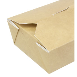 Oosterse Maaltijdbox Kraft 10,7x8,65x4,5cm 400ml (50 stuks)