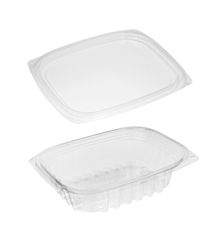 Emballage Compostable PLA avec Couvercle 235ml (100 Utés) Emballage Compostable PLA avec Couvercle 235ml (100 Utés)