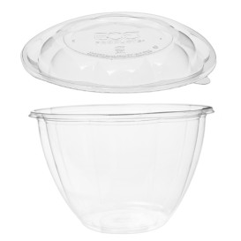 Saladier avec couvercle PLA 1420ml (50 Utés)