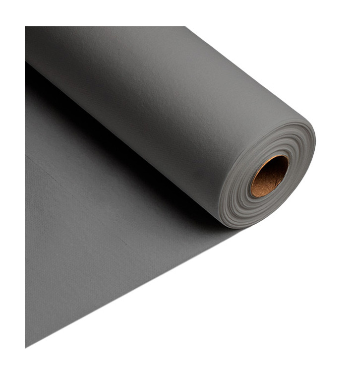 Chemin de Table Airlaid Gris Prédécoupé 0,4x48m (6 Utés) Chemin de Table Airlaid Gris Prédécoupé 0,4x48m (6 Utés)