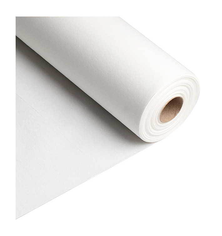 Chemin de Table Airlaid Blanc Prédécoupé 0,4x48m (1 Uté) Chemin de Table Airlaid Blanc Prédécoupé 0,4x48m (1 Uté)
