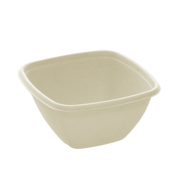 Bol Canne à Sucre 500ml 130x130x60mm (50 Utés) Bol Canne à Sucre 500ml 130x130x60mm (50 Utés)
