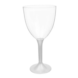 Verre en Plastique Vin Blanc Perlé 300ml 2P (20 Utés)