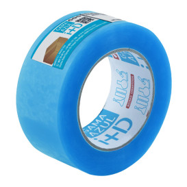 Plakband rol PP transparant 4,8cmx132m (1 stuk)