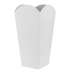 Dozen voor grote witte popcorn 45gr 6,5x8,5x15cm (25 stuks) 