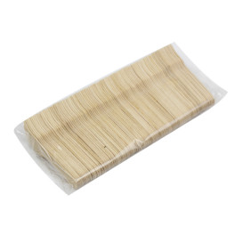 Mini Fourchette en Bois 7,5cm (100 Utés)