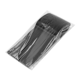 Biologisch afbreekbare Lepel CPLA Zwart 16,5cm (25 stuks)