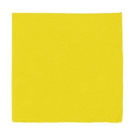 Serviette en Papier Micro Point 20x20cm Jaune (3.240 Utés)