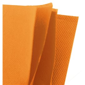 Serviette en Papier Micro Point 20x20cm Orange (3.240 Utés)