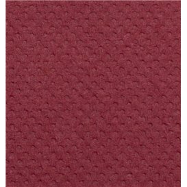 Serviette en Papier Micro Point 20x20cm Bordeaux (100 Utés)