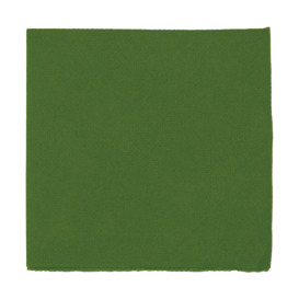 Serviette en Papier Micro Point 20x20cm Vert (2.400 Utés)