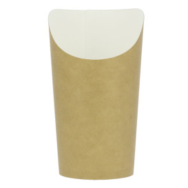 Gobelet Carton Kraft pour Frites et Wraps Ø8,1x14cm (1.320 Utés)