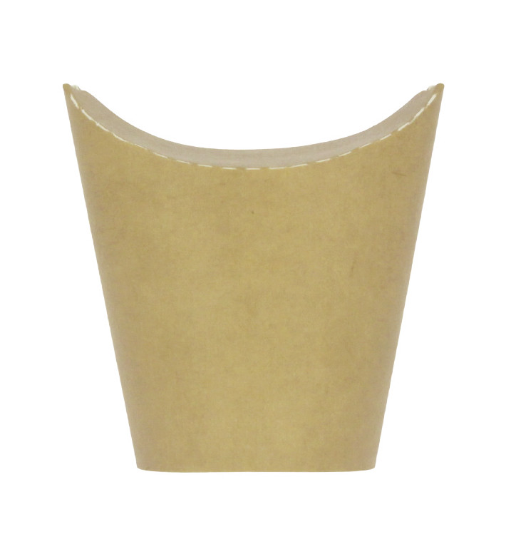Gobelet Carton Ingraissable Effet Kraft avec Rabat 14Oz/420ml (50 Utés) Gobelet Carton Ingraissable Effet Kraft avec Rabat 14Oz/420ml (50 Utés)