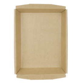 Bakvorm van papier kraft 19x13,5x3,5cm (250 stuks)