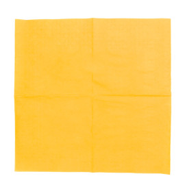 Serviette Papier à Cocktail 20x20cm Jaune (6.000 Utés)