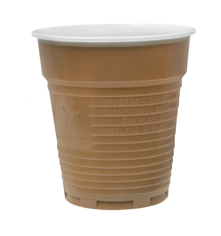 Gobelet Plastique Vending Marron 166ml Ø7,0cm (3.000 Utés) Gobelet Plastique Vending Marron 166ml Ø7,0cm (3.000 Utés)