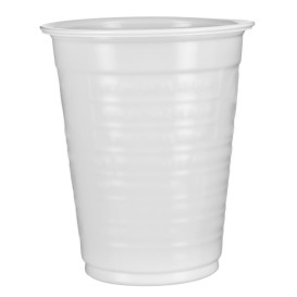 Plastic PS beker wit 200ml Ø7,0cm (100 stuks) 