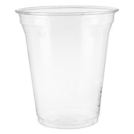 Stof gebaseerd op Maizena PLA beker Bio transparant 450ml Ø9,5cm (75 stuks) 