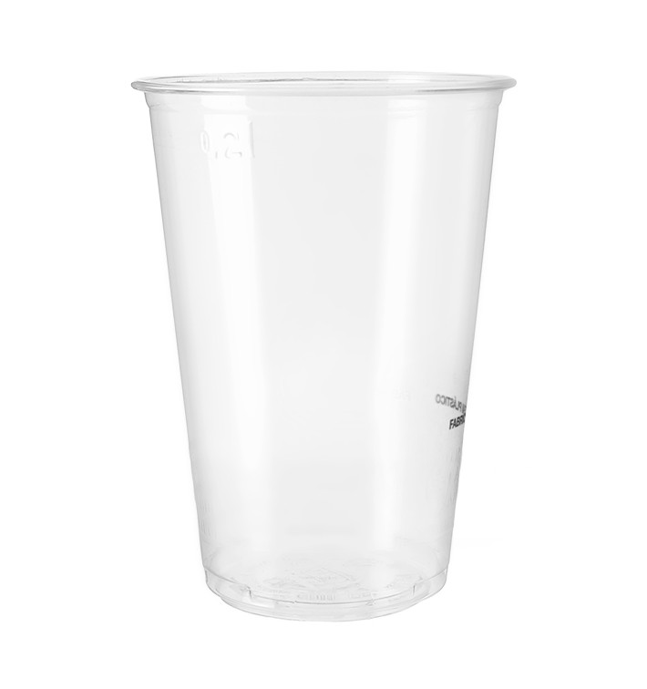 Stof gebaseerd op Maizena PLA beker Bio transparant 230ml (3000 stuks) Stof gebaseerd op Maizena PLA beker Bio transparant 230ml (3000 stuks)