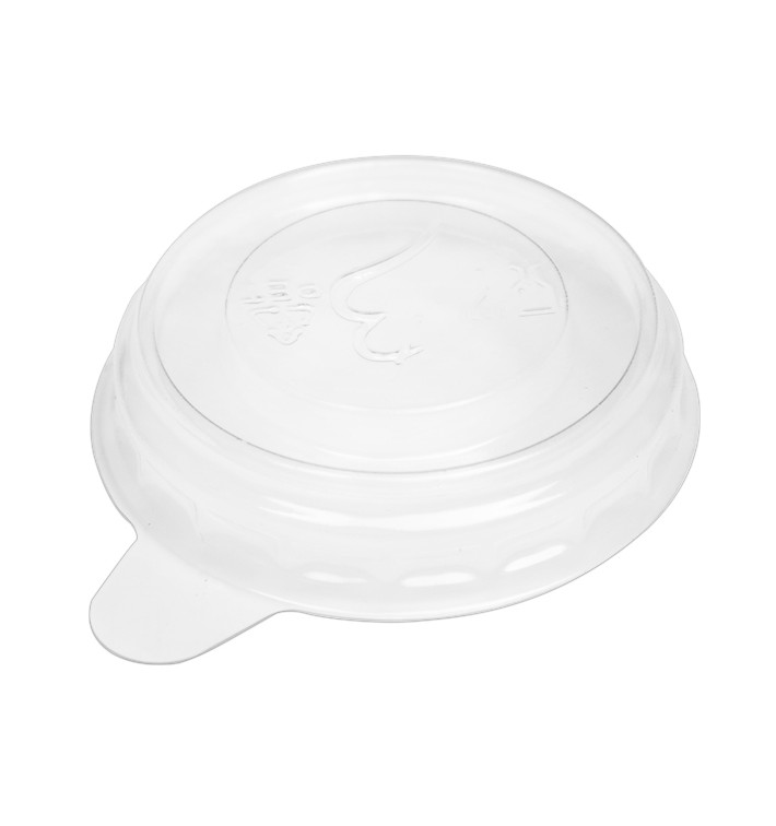 Transparant PET-Sauspotdeksel 30ml Ø4,3cm (50 Stuks) Transparant PET-Sauspotdeksel 30ml Ø4,3cm (50 Stuks)