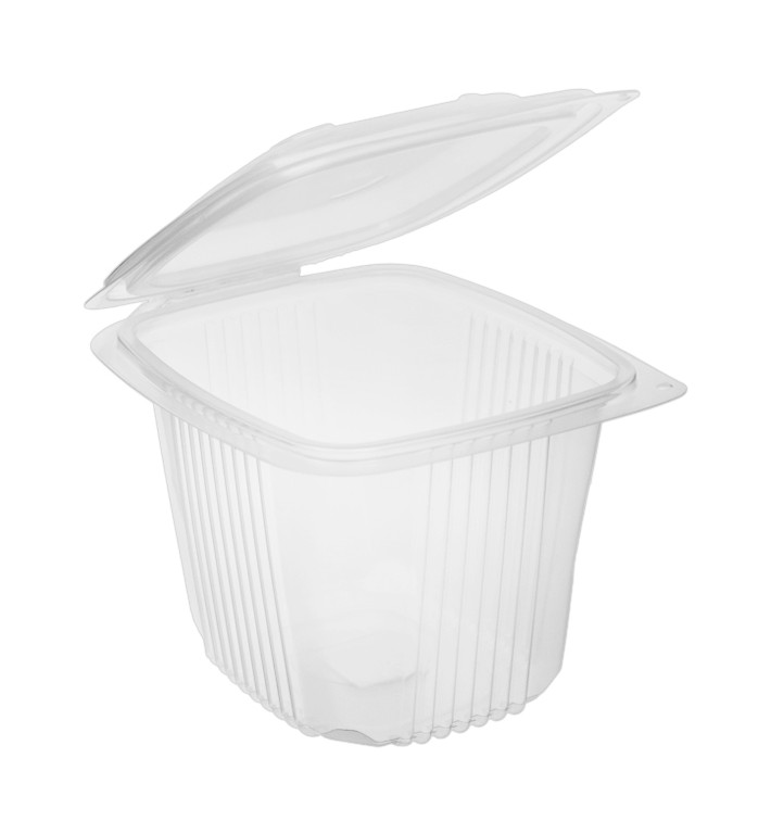 Plastic Container Microwave PP transparant 750ml 14,2x12,3cm (50 stuks) Plastic Container Microwave PP transparant 750ml 14,2x12,3cm (50 stuks)