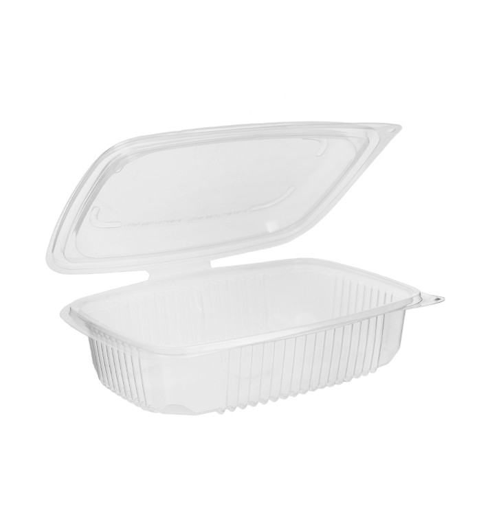 Plastic Container Microwave PP transparant 600ml 18,5x13,5cm (300 stuks) Plastic Container Microwave PP transparant 600ml 18,5x13,5cm (300 stuks)