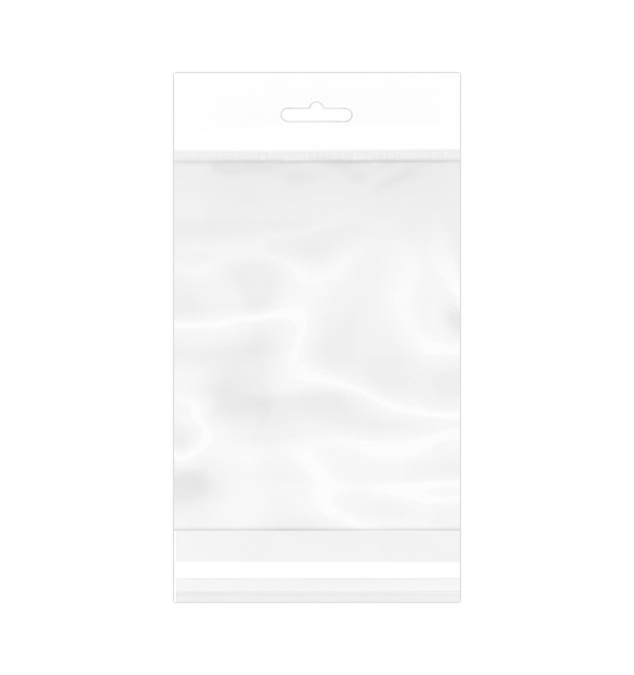 Sac en PP BO Avec Fermeture Adhésive et Trou Européen 13.5x21cm G160 (100 Utés) Sac en PP BO Avec Fermeture Adhésive et Trou Européen 13.5x21cm G160 (100 Utés)