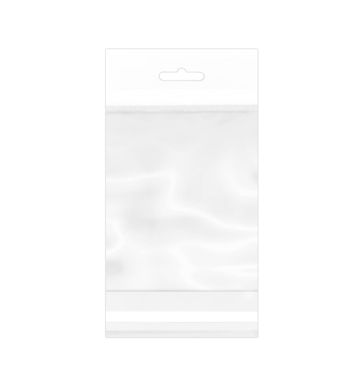 Sac en PP BO Avec Fermeture Adhésive et Trou Européen 10x15cm G160 (1.000 Utés) Sac en PP BO Avec Fermeture Adhésive et Trou Européen 10x15cm G160 (1.000 Utés)