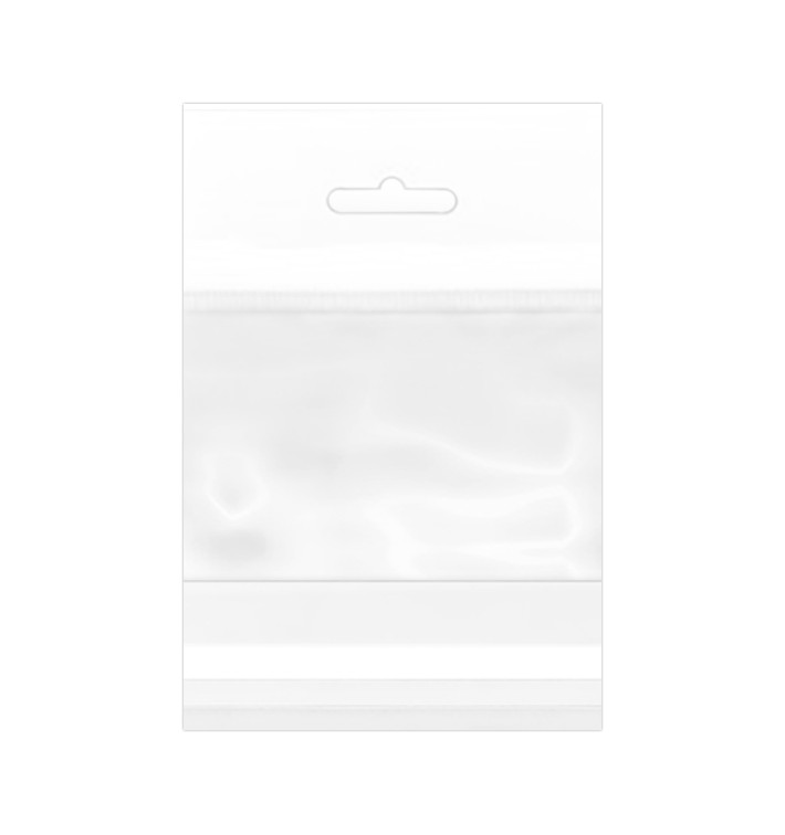 Sac en PP BO Avec Fermeture Adhésive et Trou Européen 8x12cm G160 (100 Utés) Sac en PP BO Avec Fermeture Adhésive et Trou Européen 8x12cm G160 (100 Utés)