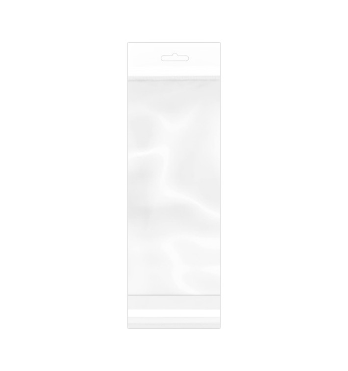 Zelfklevende Plastic zak met Plastic zak 10,5x28,5cm G-160 (100 stuks) Zelfklevende Plastic zak met Plastic zak 10,5x28,5cm G-160 (100 stuks)