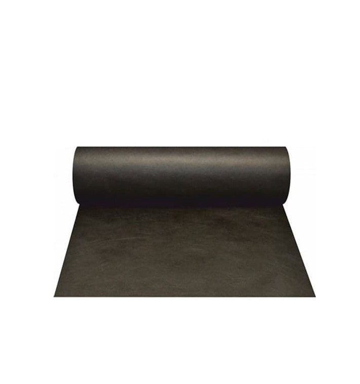 Nappe en rouleau PP Non Tissé 1mx50m Noir 50g 