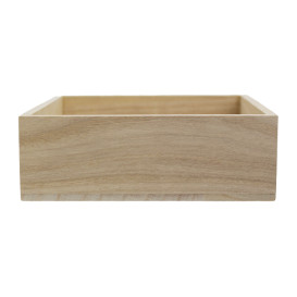 Houten Etalerende Box 16x15x5cm (1 stuk) 