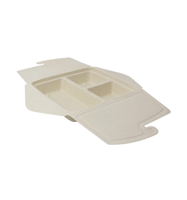 Boîte Canne à Sucre Box to Go 3C 21x21x4cm 900ml (100 Utés) Boîte Canne à Sucre Box to Go 3C 21x21x4cm 900ml (100 Utés)