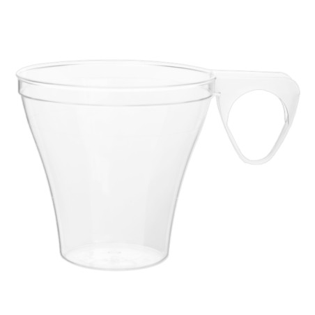 Tasse Réutilisable PS Transparente 80ml (40 Utés)