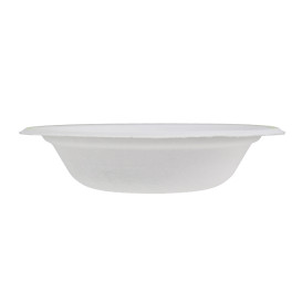 Bol de carton Chinet 460ml Blanc BiColor Ø18cm (125 Unités)