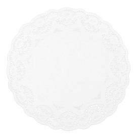 Dentelle en papier blanc Ø340mm (250 Unités)