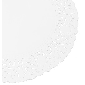 Dentelle en papier blanc Ø200mm (250 Unités)