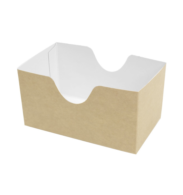 Papieren Sandwich Container kraft (1000 stuks)