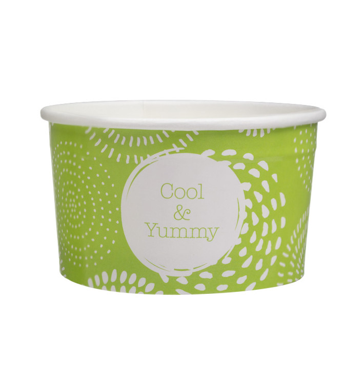 Pot à glace en carton 3oz/100 ml Cool&Yummy (65 Unités) Pot à glace en carton 3oz/100 ml Cool&Yummy (65 Unités)