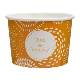 Pot à glace en carton 10oz/310ml Cool&Yummy (50 Unités)