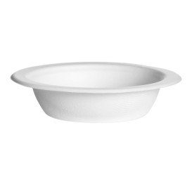 Bol Classique Canne à Sucre Bagasse Blanc 470ml (1.000 Utés)