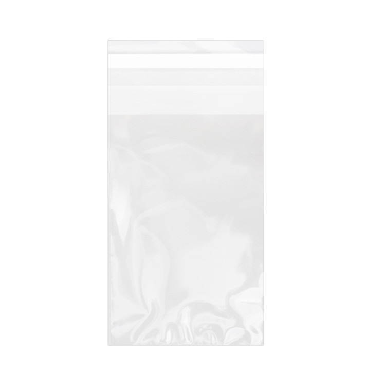 Sac en Polypropylène BO Avec Fermeture Adhésive 8x12cm G160 (1.000 Utés) Sac en Polypropylène BO Avec Fermeture Adhésive 8x12cm G160 (1.000 Utés)