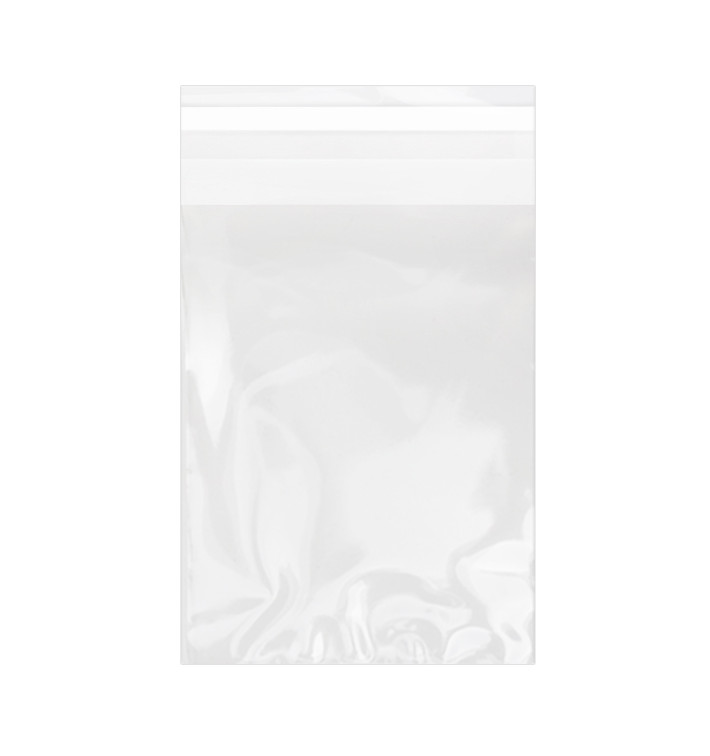 Plastic zak met Zelfklevende flap Cellofaan 11x16cm G-160 (1000 stuks) Plastic zak met Zelfklevende flap Cellofaan 11x16cm G-160 (1000 stuks)