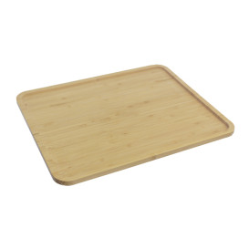 Plateau Cocktail en Bambou Naturel 32,5x26,5x1cm (10 Utés)