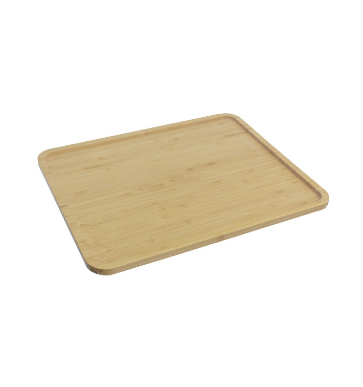 Bamboe wegwerp dienblad Cocktail 32,5x26,5x1cm (10 stuks) Bamboe wegwerp dienblad Cocktail 32,5x26,5x1cm (10 stuks)